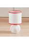 Baseball E14 Ceramic Table Lamp Dia 16x27.5cm - White - 6