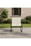 Simona Outdoor Sofa Set 2+1+1+coffee Table- Beige And Black - 4