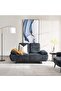 Electra 2 Seater Sofa - Blue - 3