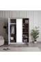 Almada 3 Door Wardrobe - White - 3