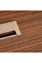 Brooke Office Desk Melamine Large - Walnut Grey - 4