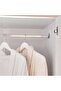 Flexo 4 Door Wardrobe With Mirror - White - 7
