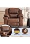 Hireem Single Seater Recliner Sofa - Brown - 5