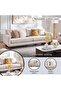 Vandala 4 Seater Sofa - Beige - 8