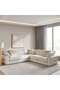 Dronto New Corner Sofa Set - Beige - 2