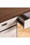 Brooke Office Desk Melamine Large - Walnut Grey - 3