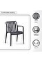 Pilar Outdoor Balcony Set-black - 3