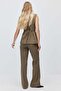 Women's Straight Cut Classic Trousers - 5