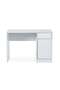 Adapt Writing Desk With Pedestal -white - 2
