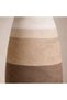Julie Stoneware Organic Striped Tall Desert Vase 18x18x44.5cm - Brown - 3