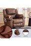 Hireem Single Seater Recliner Sofa - Brown - 4