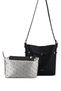 Women's Faux Leather Black Shoulder Bag - 5