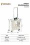 18 Inch Aluminum Frame Carry-On Luggage, Thickened PC Portable Suitcase, Built-in Cup Hold - 5
