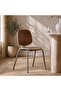 Monvay Dining Chair - Brown & Grey