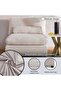 Cozy Armless Single Seater Modular Sofa - Beige - 5