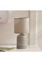 Sanada E14 Ceramic Table Lamp Dia 16x33cm - Silver