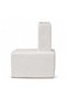 Tetris Ceramic Block Vase 12x6.7x15.5cm - White - 4