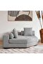 Monro Corner Sofa ( Big)- Dark Grey - 2