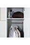 Arlin 1 Door Wardrobe With 1 Drawer - White - 4