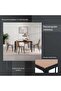 Torrento 4 Seater Dining Table - Natural Black - 6