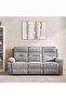 Caltom 3 Seater Recliner Sofa - Grey - 4