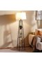 Wilbur E27 Shelf Floor Lamp Dia 40.5x154cm - Black - 2