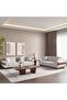 Zentro 3 Seater Sofa - Light Beige - 8