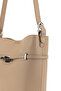 Women's Faux Leather Mink Shoulder Bag - 4
