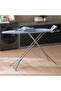 Solon Ironing Board with Steam Iron Rest 38x122x65-90cm - Silver