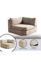 Reem Corner Modular Sofa Wedge- Beige - 6