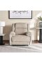 Samwise Single Seater Recliner Sofa - Beige - 3