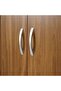 Flash 6 Door Wardrobe - Light Brown - 8