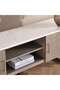 Faroe Tv Unit Upto 60 Inches Marble - Grey & Antique Brass - 5