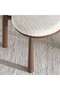Aarin Dining Chair - Beige & Walnut - 5