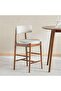 Sylas 1+4 High Bar Table Set Veneer - Walnut & Grey - 6