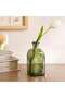 Dora Recycled Glass Vase 6x6x14cm - Green