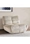 Macrame Armless Sofa Beige~beige - 2