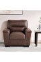 Virelia Single Seater Sofa - Brown - 2