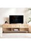 Blaiz Tv Unit Upto 65 Inches Solid Wood - Natural - 2