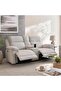 Tamar 2 Recliner Sofa - Beige - 2