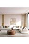 Klinai Corner Sofa Set- Beige - 2