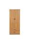Zoyal 2 Door Wardrobe Mdf - Walnut - 3