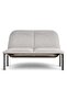 Juno Office 2 Seater Sofa- Light Grey - 6