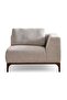 Grimm One Seater With Left Arm- Grey - 6