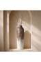 Andrews Stoneware Tall Flow Organic Vase 12x12x35cm - Antique Bronze