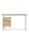 Tacy Study Desk Melamine - Natural White - 4