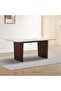 Orion Modular Dining Table Leg Veneer - Walnut - 6