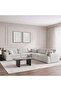Demarcus Corner Sofa Set - Dark Beige