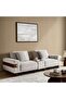 Zentro 4 Seater Sofa - Beige