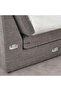 Reem Right Arm Modular Chaise- Grey - 5